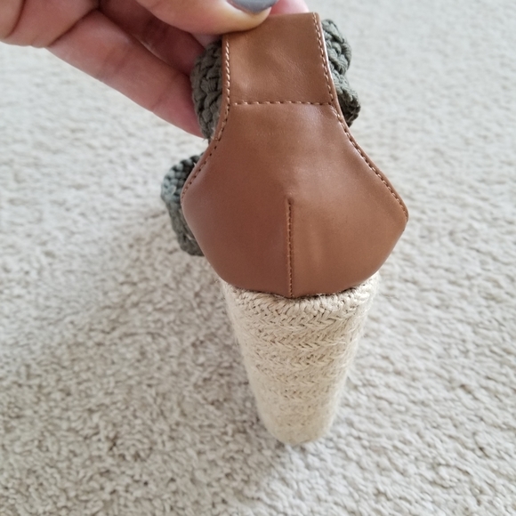 Steve Madden Green espadrillewedges - Picture 5 of 6